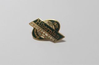 Hibernian Fc - Vintage Enamel Crest Badge.