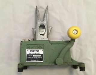 Rhyne Pick Machine Crimp Machine Vintage