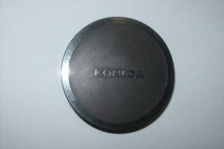 Vintage Konica Ar Slr Camera Back Lens Cap -