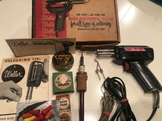 Vintage Weller Model 8200 Soldering Gun 100/140 Watt / Fine,  Iron,  Extra