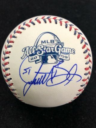 Jonathan Broxton Signed Autograph 2009 All Star Game Baseball Jsa