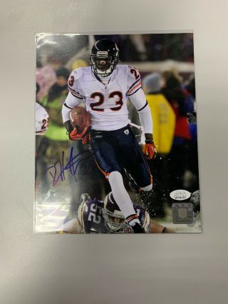 Chicago Bears Devin Hester Autographed 8x10 Jsa Authenticated