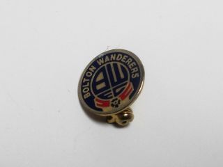 Bolton Wanderers Fc - Vintage Small Enamel Crest Badge.