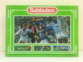 Vintage Subbuteo Table Football Soccer Game Classic Set 60140 1990’s Boxed