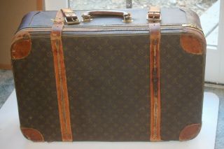 Louis Vuitton Vintage Monogram Large Suitcase Luggage Decor