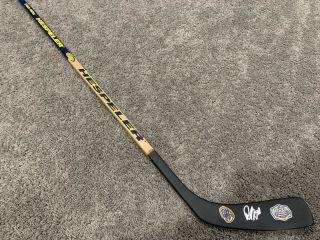 Roman Josi Nashville Predators Winter Classic 2020 Signed Hockey Stick W/
