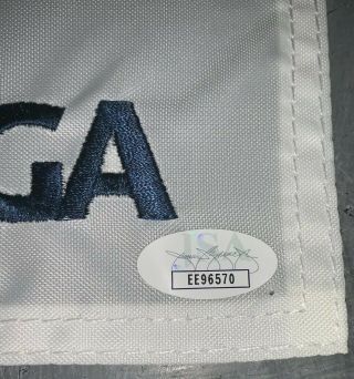 GARY WOODLAND USA SIGNED OFFICIAL 2019 US OPEN EMBROIDERED FLAG JSA CERT EE96570 3