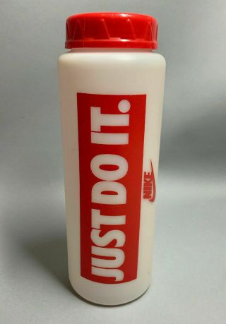 Vintage The Athletes Foot Nike Just Do It Sports Water Bottle 1990 
