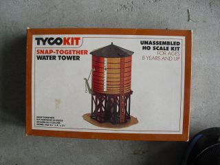 Vintage Ho Scale Tyco Water Tower Kit 7769