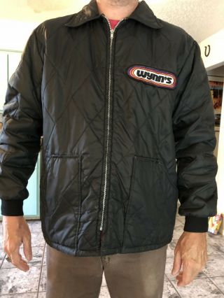 Vintage Don Garlits Wynn’s Drag Racing Puffy Jacket Nhra