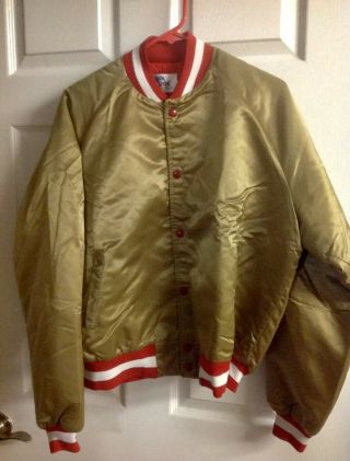 San Francisco 49ers Vintage Satin Jacket Men 