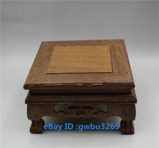 Vintage Oriental Chinese Wood Shelf Station Handwork Carved Dragon Tables