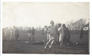 Athletics Relay Race - Vintage Photograph C1930s By Ayton Of Edinburgh