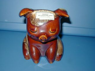 Vintage Hull Pottery Corky Pig Piggy Bank 1950 