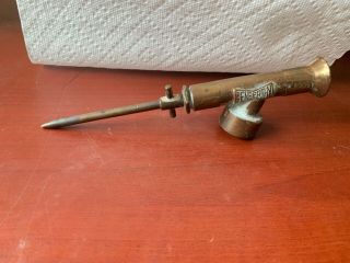 Vintage Brass Penberthy Water Gun Hose Nozzle - 14