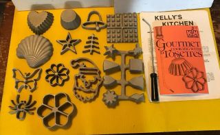 Vintage Rosette / Timbale Irons By Kelly 