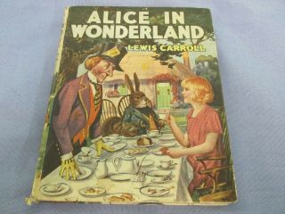 Vintage Alice In Wonderland By Lewis Carroll Illustrated By Harry Rountree Book