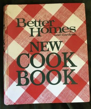 Vintage Better Homes And Gardens Cookbook - 5 - Ring Binder - Red Plaid Cover