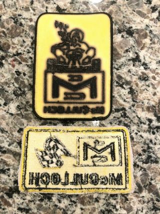 Vintage McCulloch Go Kart Engine Patch Patches Margay Rupp Dart Cart 2