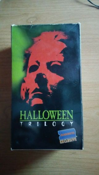 Halloween Trilogy Vintage Horror VHS Tape 3 Pack - Blockbuster Exclusive 3