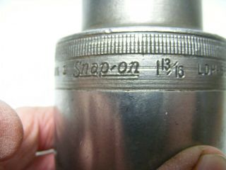 Snap - On Ldh - 582 1 13/16 " 3/4 " Drive 12 Point Socket Vintage Usa