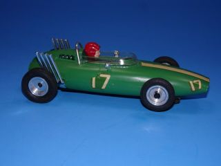 Vintage 1/32 SCALE INDY RACER REAR ENGINE SLOT CAR. 3
