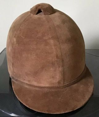 Vintage Equestrian Boltaron Safety Crown Helmet