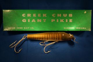 Vintage Creek Chub Bait Co.  4000 Pikie Pike Finish