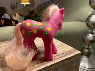 My Little Pony Vintage G1 Twice As Fancy Taf Up Up And Away Pink Hair Balloons