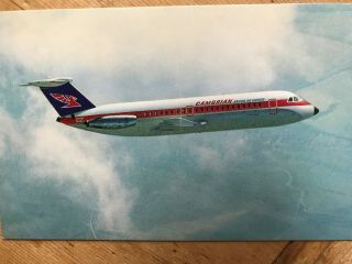 Cambrian Airways Bac1 - 11 Postcard Company Issue