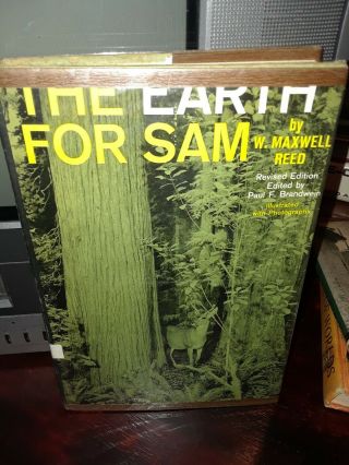 The Earth For Sam By W.  Maxwell Reed,  Line Drawings By Karl Mosley 1930 Vintage.