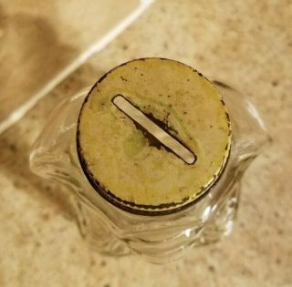 Vintage 1950s Grapette Syrup Elephant Glass Bottle Coin Jar Bank Camden Arkansas 2