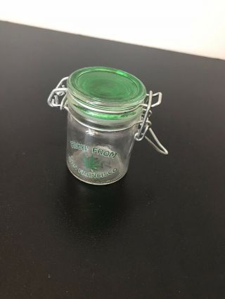 Glass Weed Stash Jar Airtight