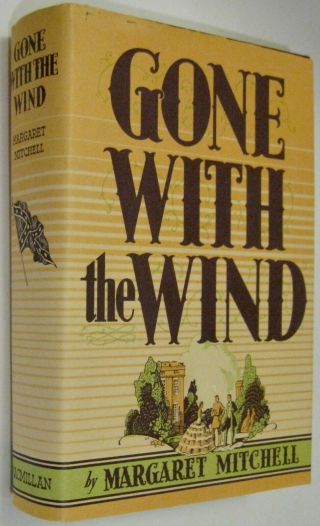 Vintage Gone With The Wind Mitchell Hardcover / Dust Jacket Cond.