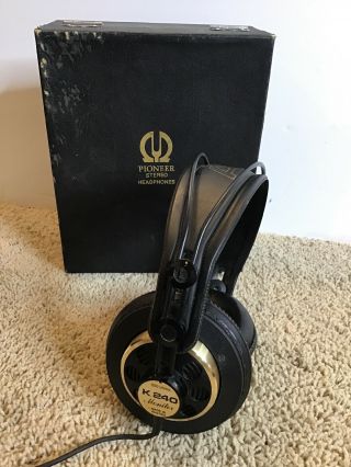 ✅ Vintage Akg K240 Monitor Headphones / 600 Ohm / Made In Austria