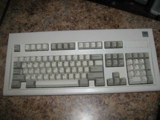 Vintage Ibm Pc Computer Clicky Ps/2 Keyboard Model M P/n:1390120 (missing Cord)