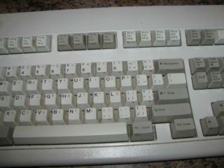 Vintage IBM PC Computer Clicky PS/2 Keyboard Model M P/N:1391401 (Missing Cord) 3