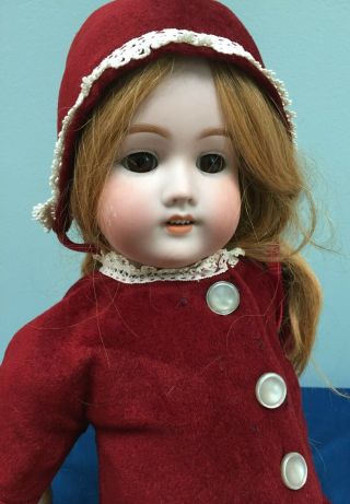 Antique 25” C.  M.  Bergmann / Simon Halbig,  Bisque Head,  Blonde Doll,  Germany,  Nr