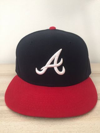 Atlanta Braves Authentic Fitted Hat 7 1/4