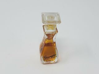Vintage Giorgio Beverly Hills Extraordinary Perfume 1/8 Oz Miniature 90 Full
