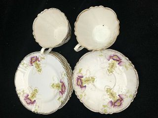 Collectors: Vintage Royal Albert Tea Set 2 Cups & Saucers & 4 Plates - $1 Start
