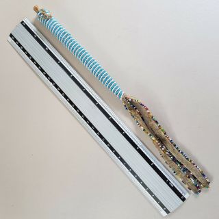 Antique Central Plains (likely Sioux/ Dakota) Beaded Awl case,  ca.  1890 - 1910. 2