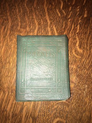 Little Leather Library Sonnets By William Shakespeare