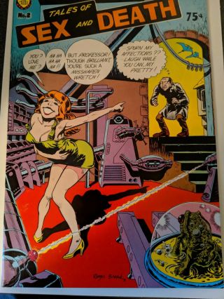 Tales Of Sex And Death 2 Vintage Underground Comic/roger Brand/dave Geiser