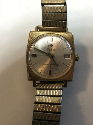 Vintage Zodiac (corsair) Automatic Men Wrist Watch W/band