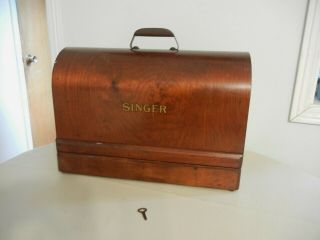 Vintage Wood Singer Bentwood Sewing Machine 99 Case Only 1930 