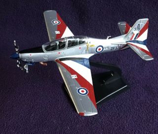 Die - Cast Model Airplane With Stand - S - 312 Tucano T1 Zf378 R.  A.  F.
