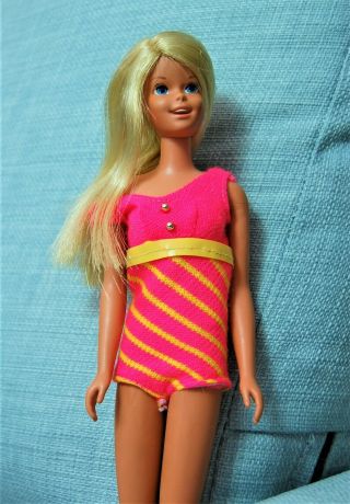 Vintage Barbie Malibu Francie Doll 1972 1970 