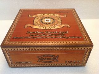 Perdomo Habano Bourbon Barrel - Aged Torpedo - Connecticut Wood Cigar Box
