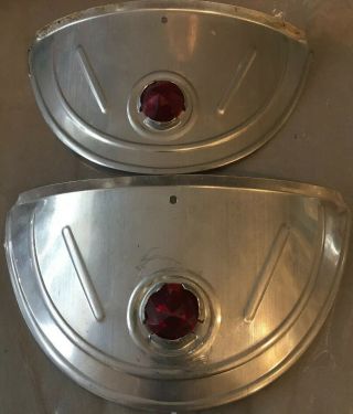 Vintage Jeweled Headlight Visors Model A T Ford Chevy Buick Reo Ratrod